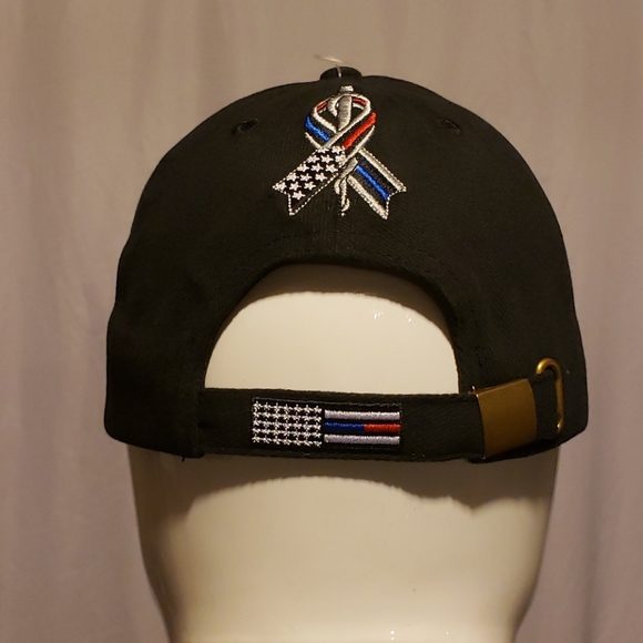 1st RESPONDER EMT Hat with Blue n Red Line - Picture 5 of 5